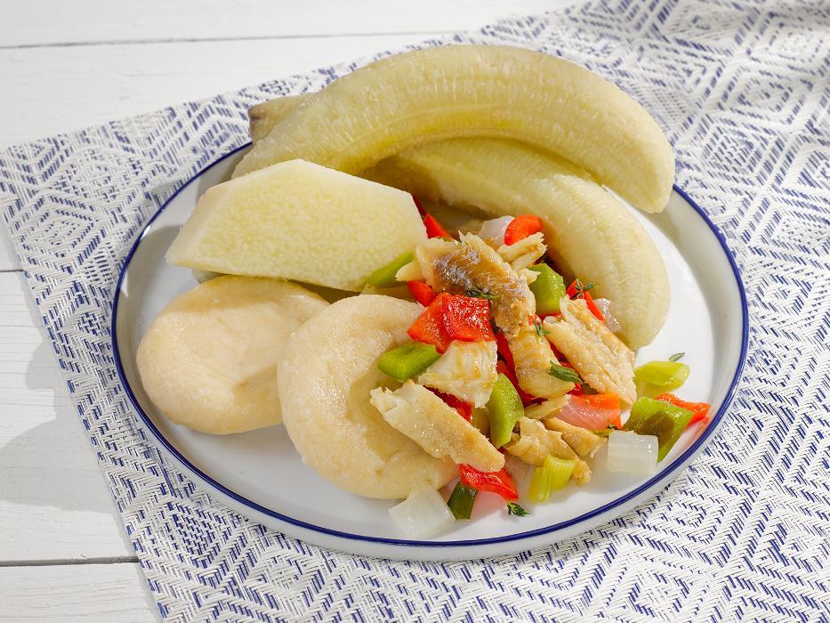 Saltfish and Beans photo
