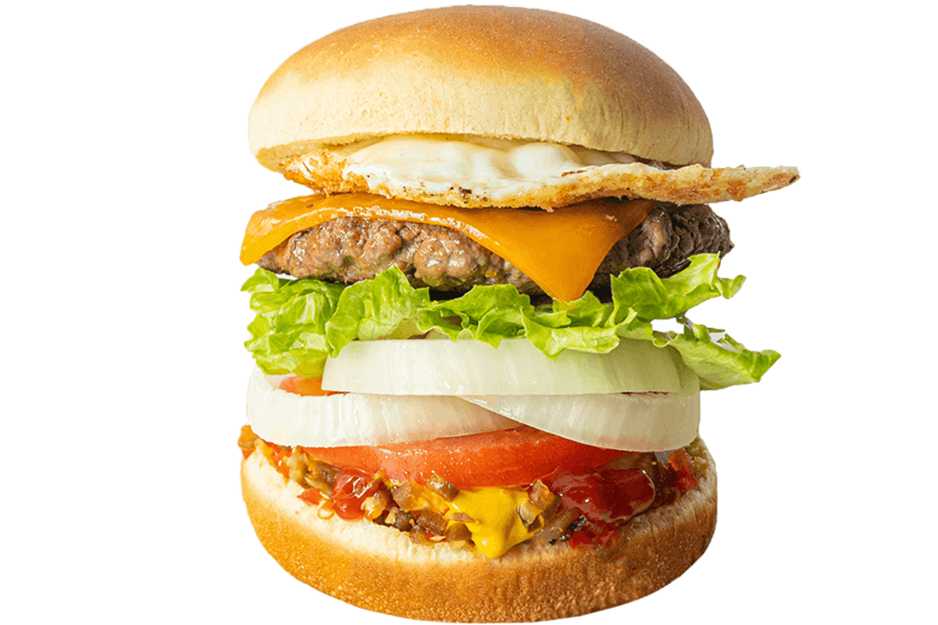 Single 100% Grass-Fed Organic Beef Burger photo