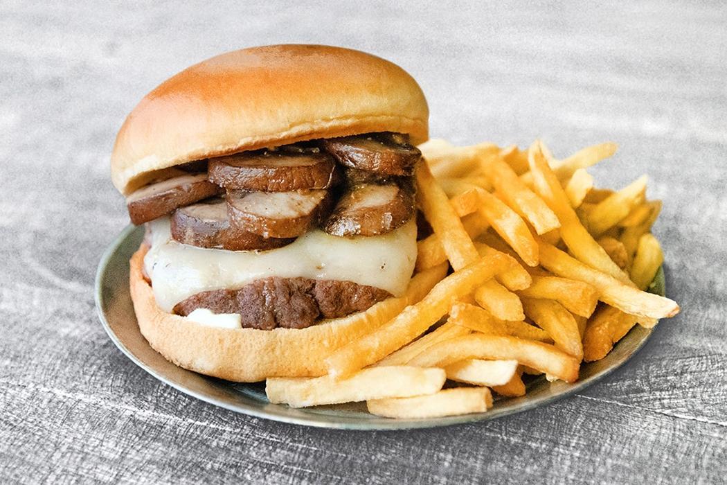 Mushroom Swiss Burger photo
