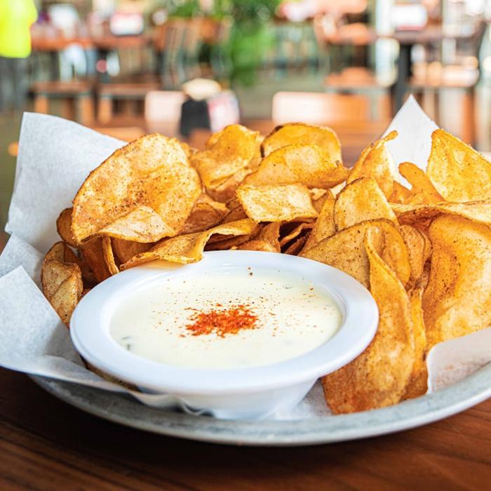 Old Bay Kettle Chips & Queso photo
