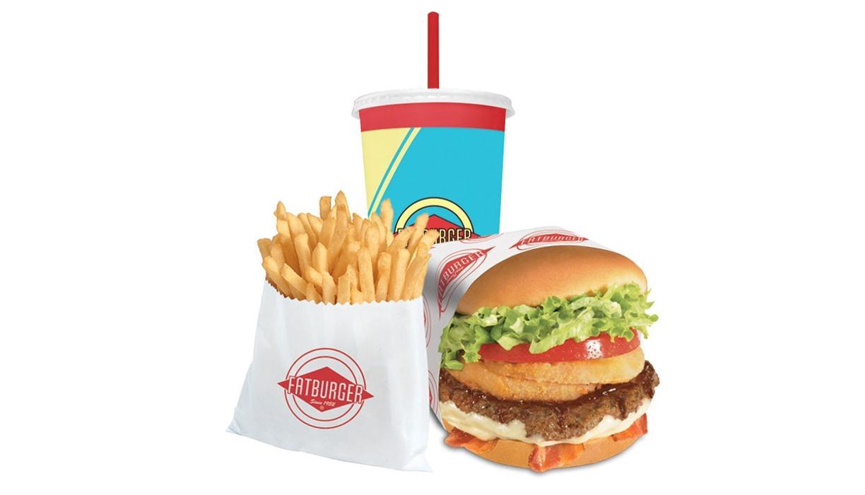 Western Bacon BBQ Burger Meal photo