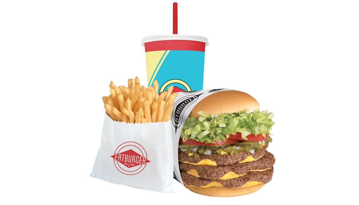 XXXL Fatburger (1.5lb) Meal photo
