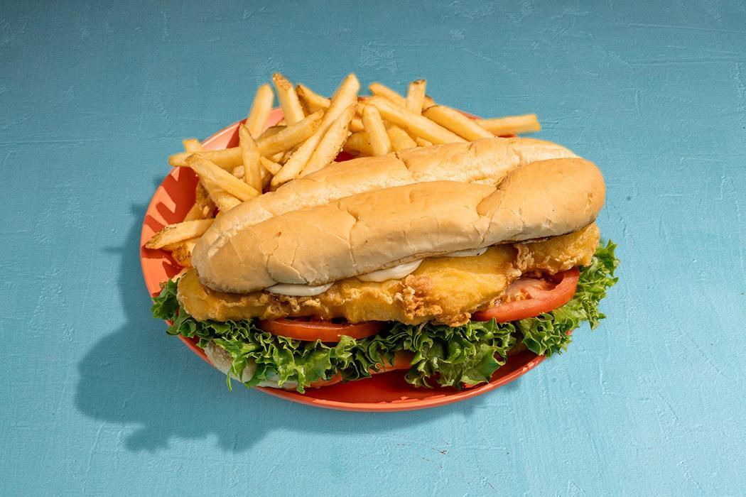 Beer Battered Fish Sandwich photo