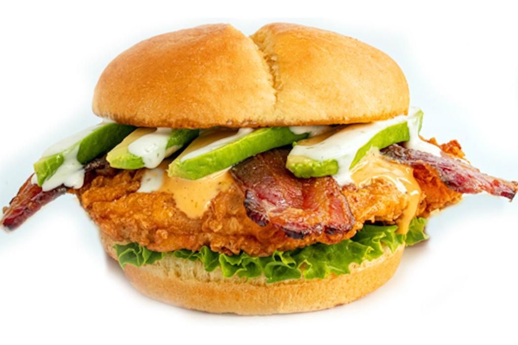 Chicken, Bacon, Avocado Sandwich photo