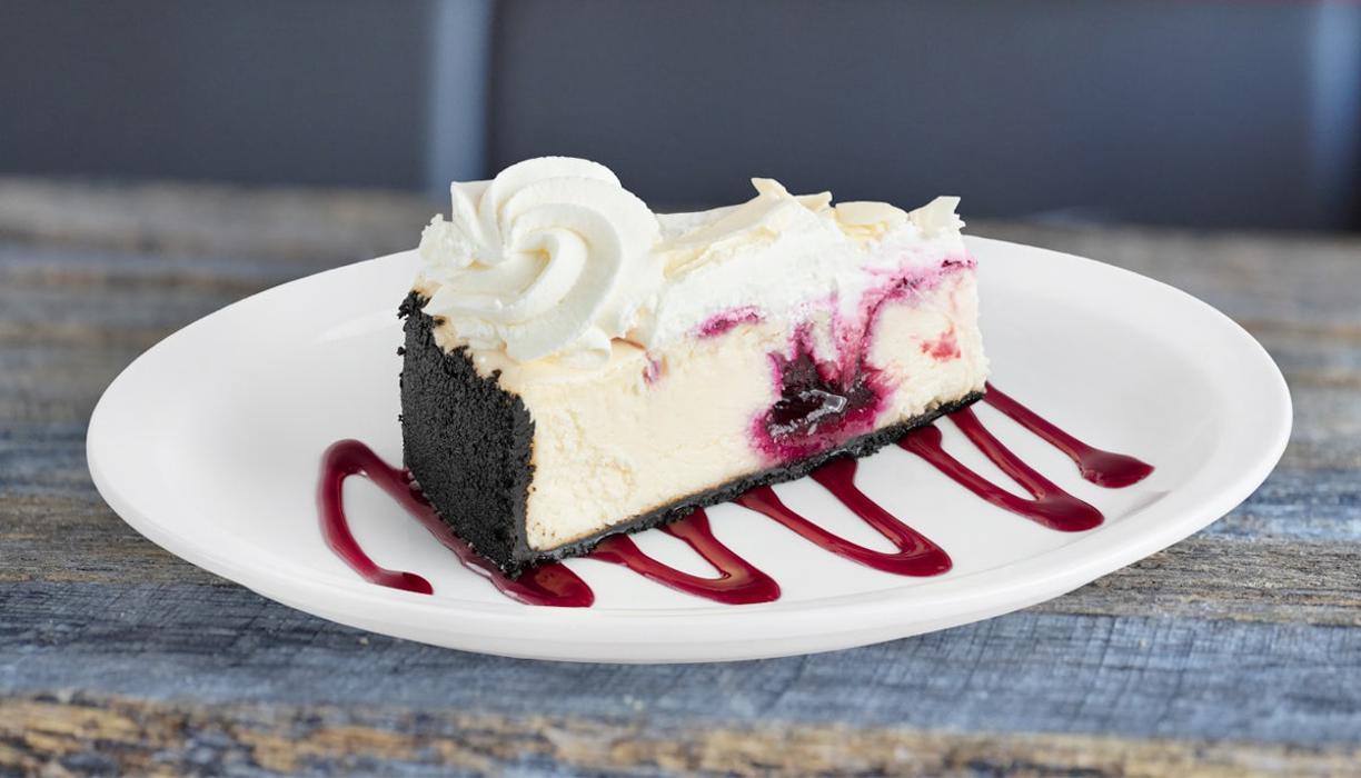 White Chocolate Raspberry Cheesecake photo