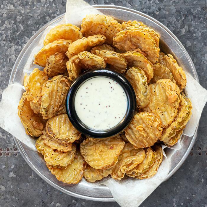 SALT & PEPPER FRIED PICKLES photo