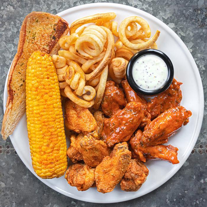CHICKEN WING DINNER photo