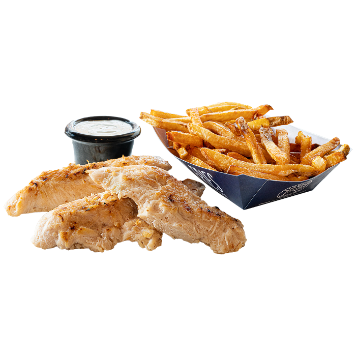 Grilled Tenders & Fries photo