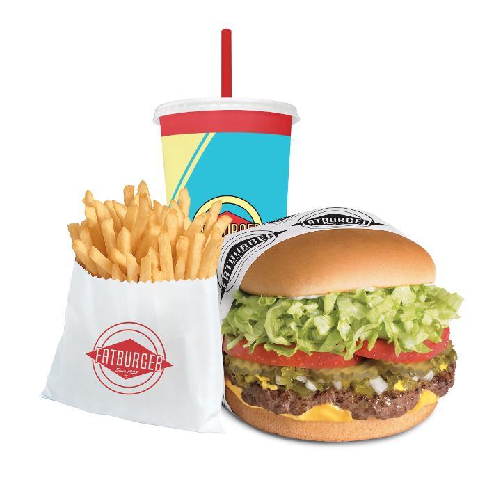 Large Fatburger (1/2 lb) Meal photo