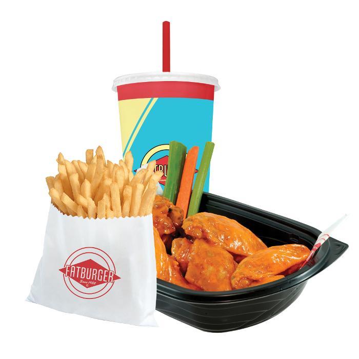 Large (16) Bone-In Wings Meal photo