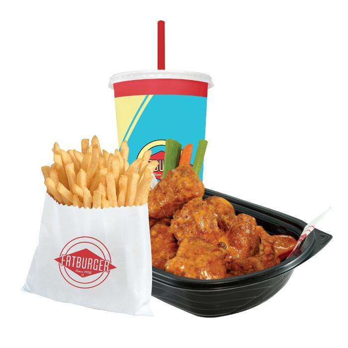 Medium (10) Boneless Wings Meal photo