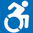 Rollstuhl Symbol