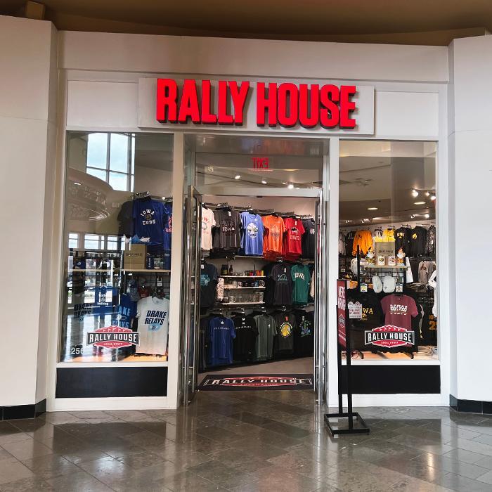 Rally House Jordan Creek Town Center Des Moines Caitlin Clark Shirt Iowa Football Jersey