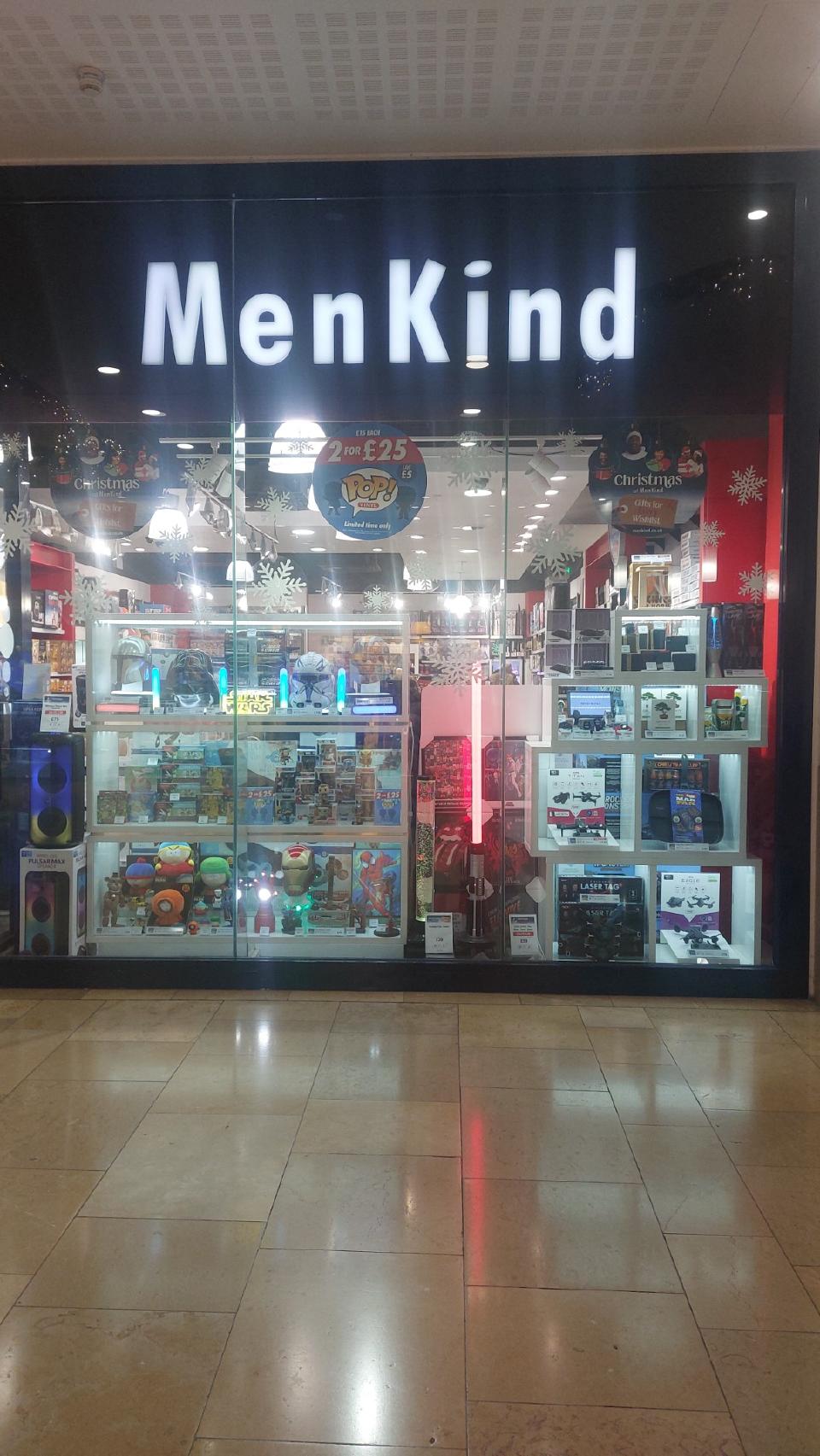 Menkind (Cardiff) - Gifts & Gadget Store